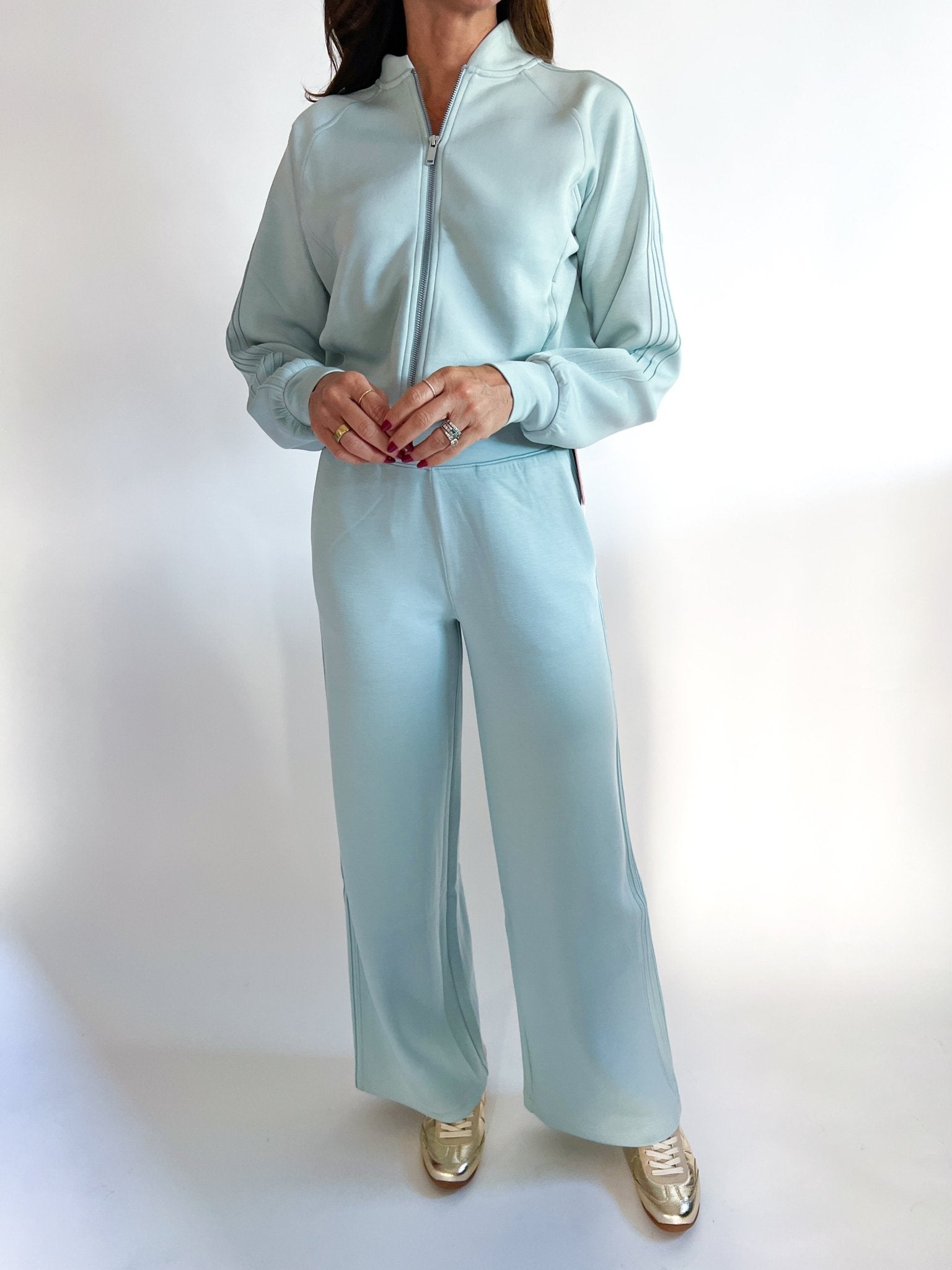Spanx Airessentials Pintuck Track Jacket - Swoon Boutique New Orleans