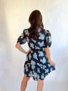 Split Neck Flounce Dress - Swoon Boutique New Orleans
