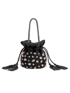 Starla Vegan Leather Jewel Top Handle Bag - Swoon Boutique New Orleans