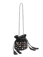 Starla Vegan Leather Jewel Top Handle Bag - Swoon Boutique New Orleans