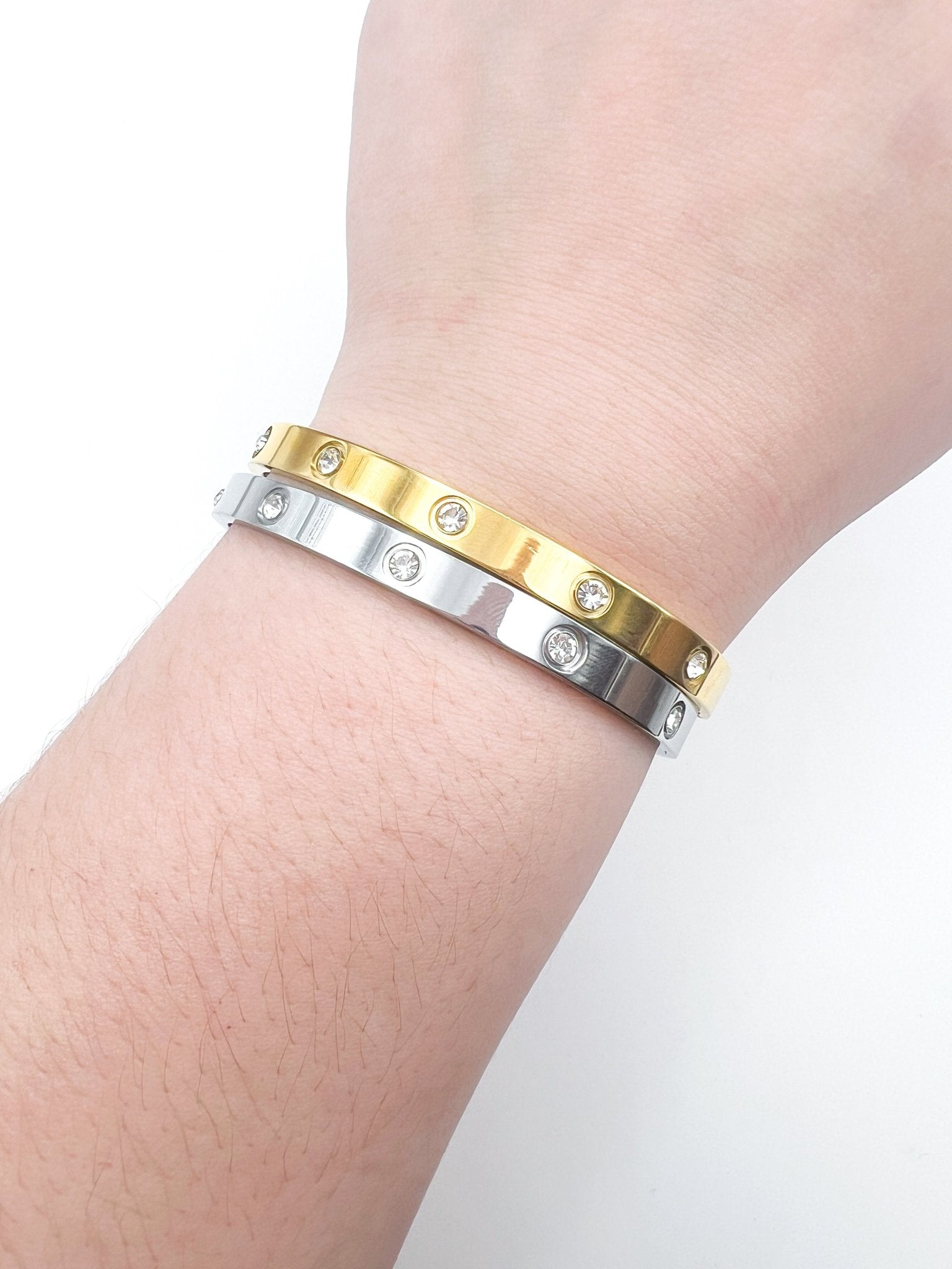 Steel CZ Bracelet - Swoon Boutique New Orleans