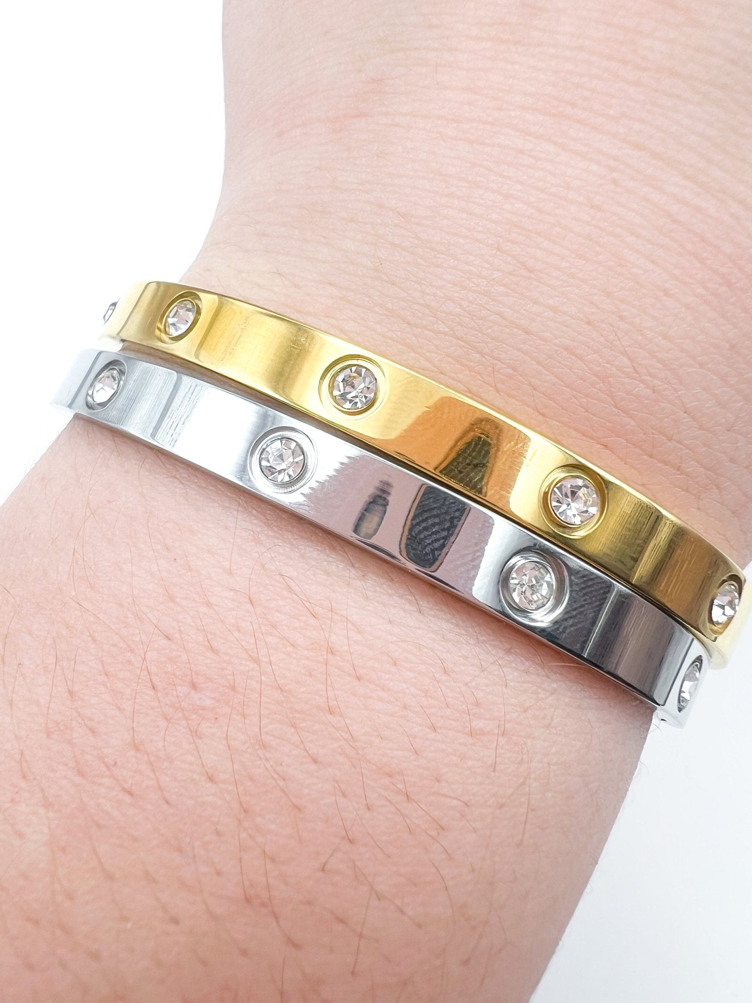 Steel CZ Bracelet - Swoon Boutique New Orleans