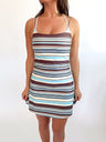 Striped Athletic Dress - Swoon Boutique New Orleans