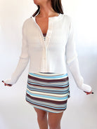 Striped Athletic Dress - Swoon Boutique New Orleans