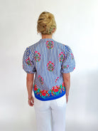 Striped Garden Raya Top - Swoon Boutique New Orleans