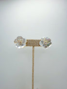 Stud Pearl Flower Earring - Swoon Boutique New Orleans
