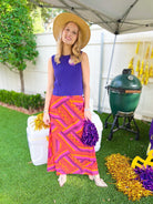 Sugar Coral Tiffany Skirt - Swoon Boutique New Orleans