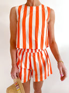 Sunny Stripes Crop Top - Swoon Boutique New Orleans