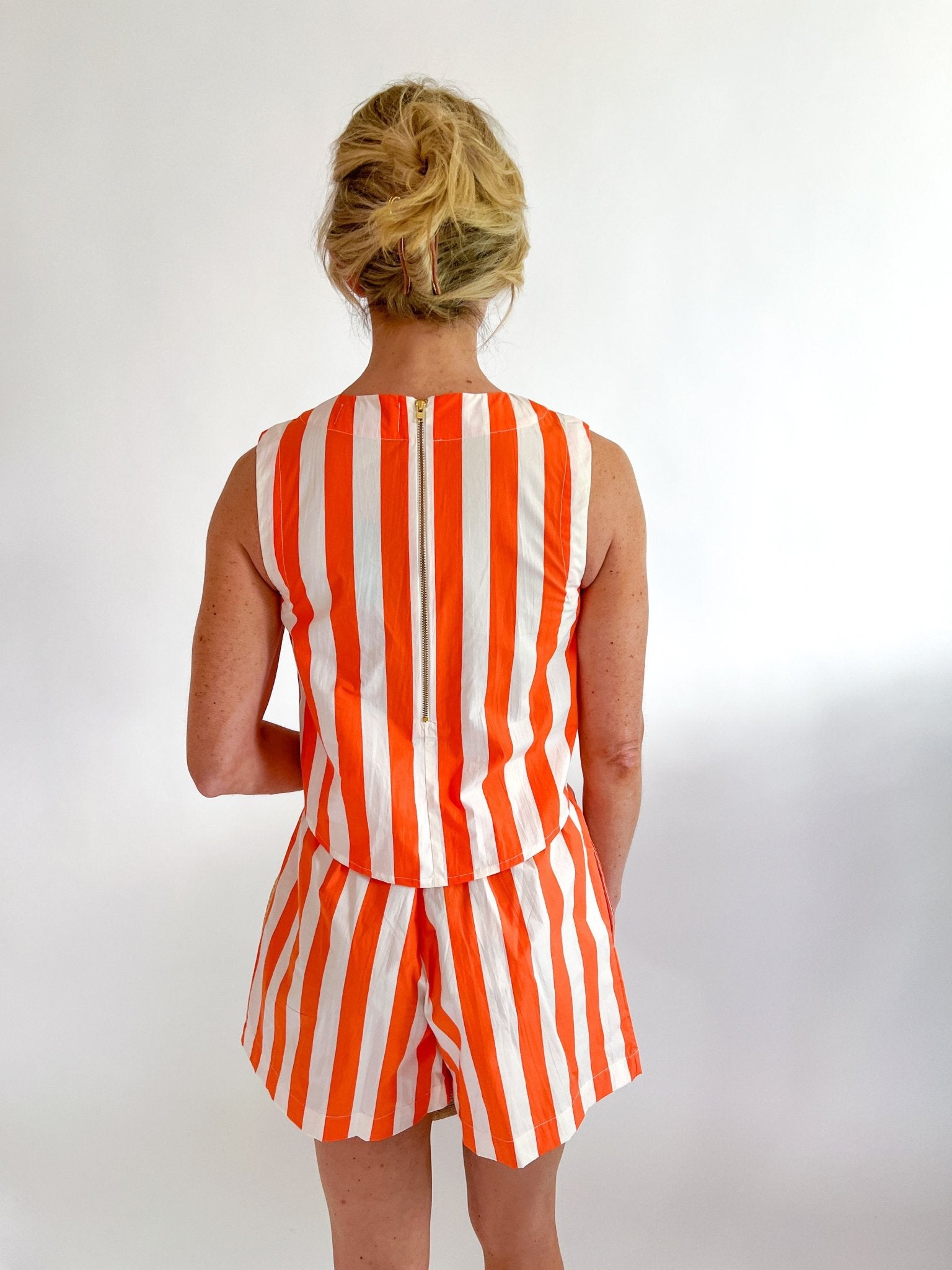 Sunny Stripes Pool Shorts - Swoon Boutique New Orleans