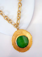 Suzanne Twisted Rope And Gemstone Bezel - Swoon Boutique New Orleans