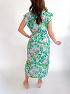 Sweet Thistle Round Hem Midi Dress - Swoon Boutique New Orleans