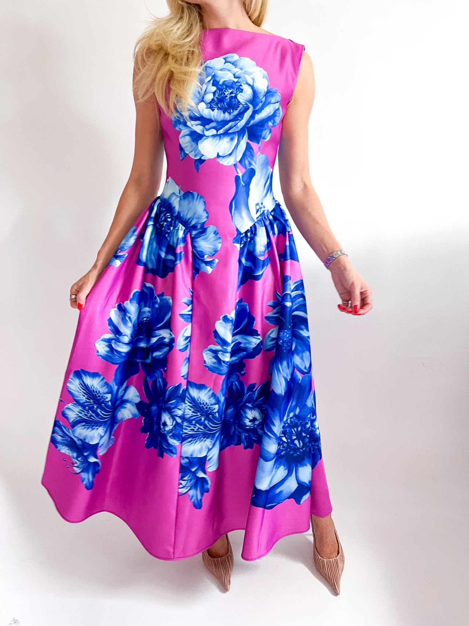 Sybella Midi Dress - Swoon Boutique New Orleans