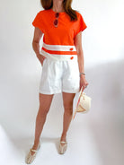 Tangerine Raya Top - Swoon Boutique New Orleans
