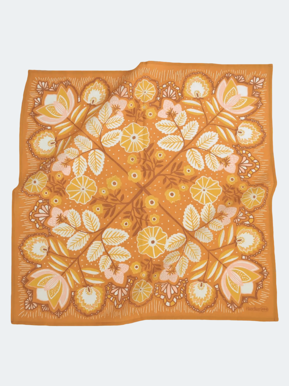 Brown tawny bandana