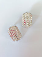 Textured Stud Earrings - Swoon Boutique New Orleans