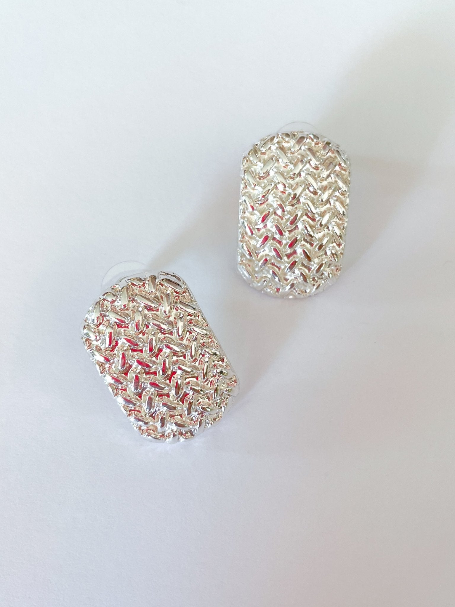 Textured Stud Earrings - Swoon Boutique New Orleans