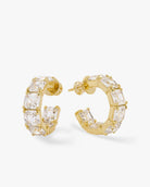 The Queens .75" Hoops - Swoon Boutique New Orleans