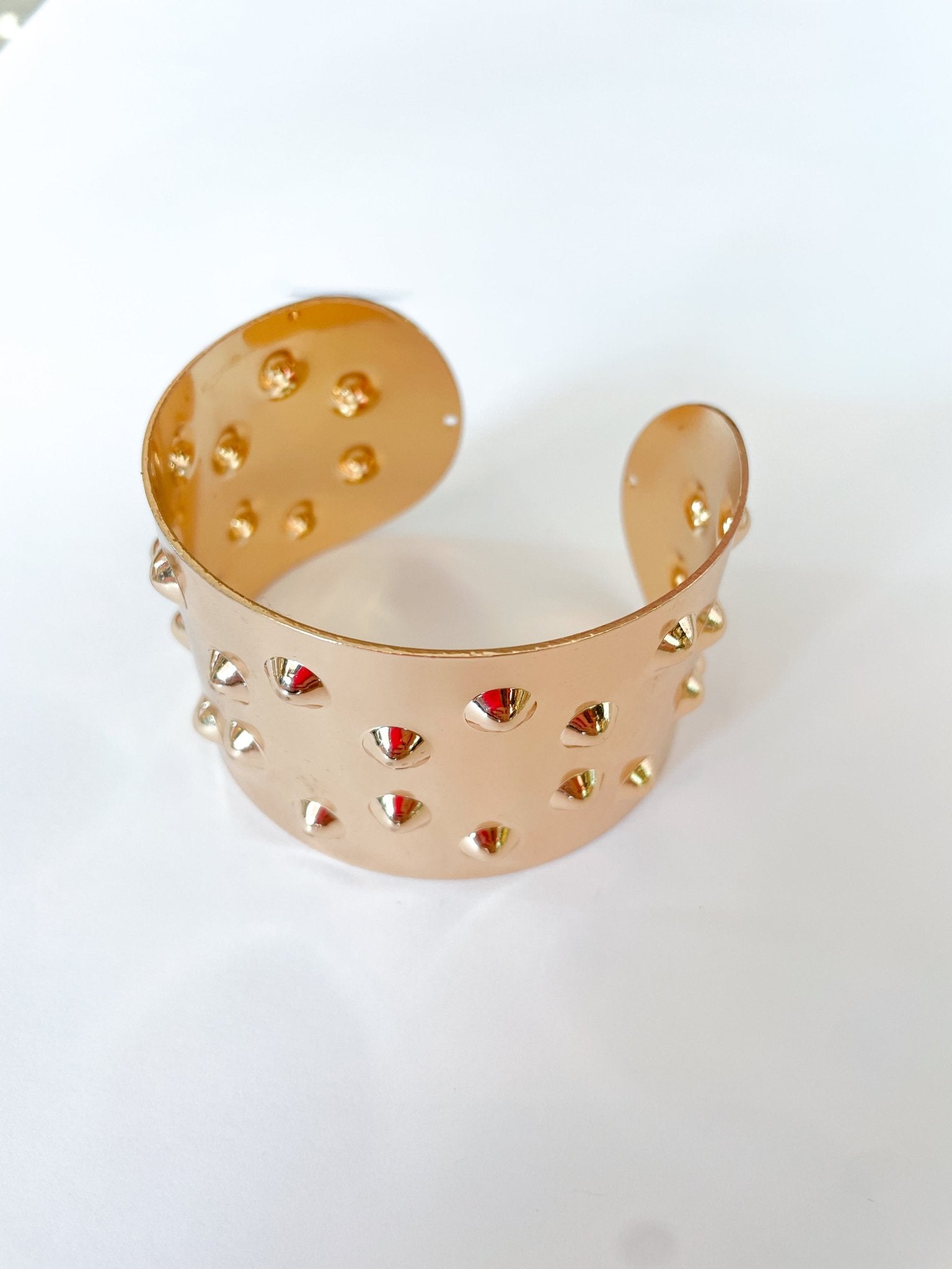 Thick Studded Cuff Bracelet - Swoon Boutique New Orleans