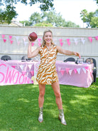 Tiger Stripe Skort Set - Swoon Boutique New Orleans