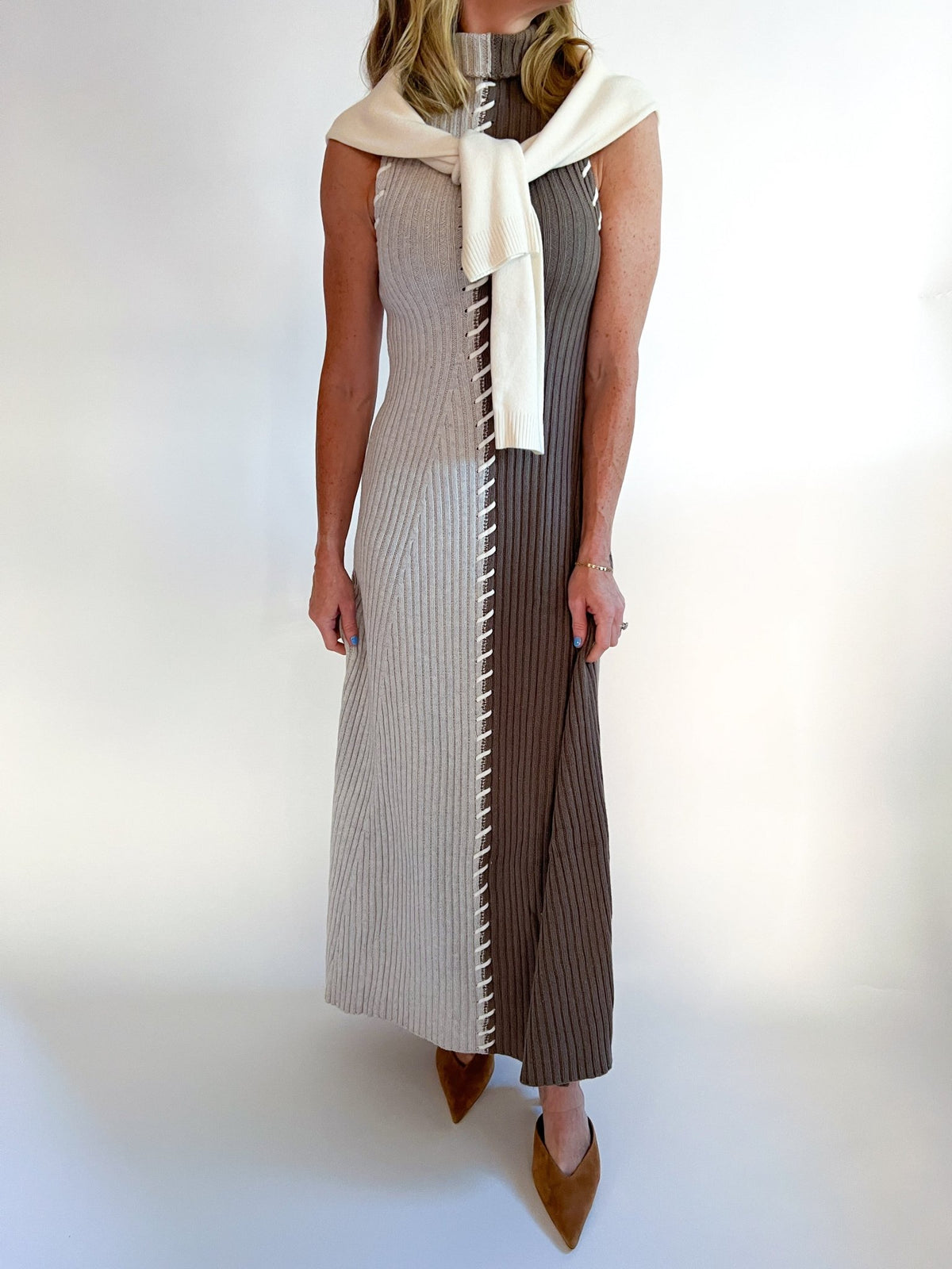 Tori Midi Knit Dress - Swoon Boutique New Orleans