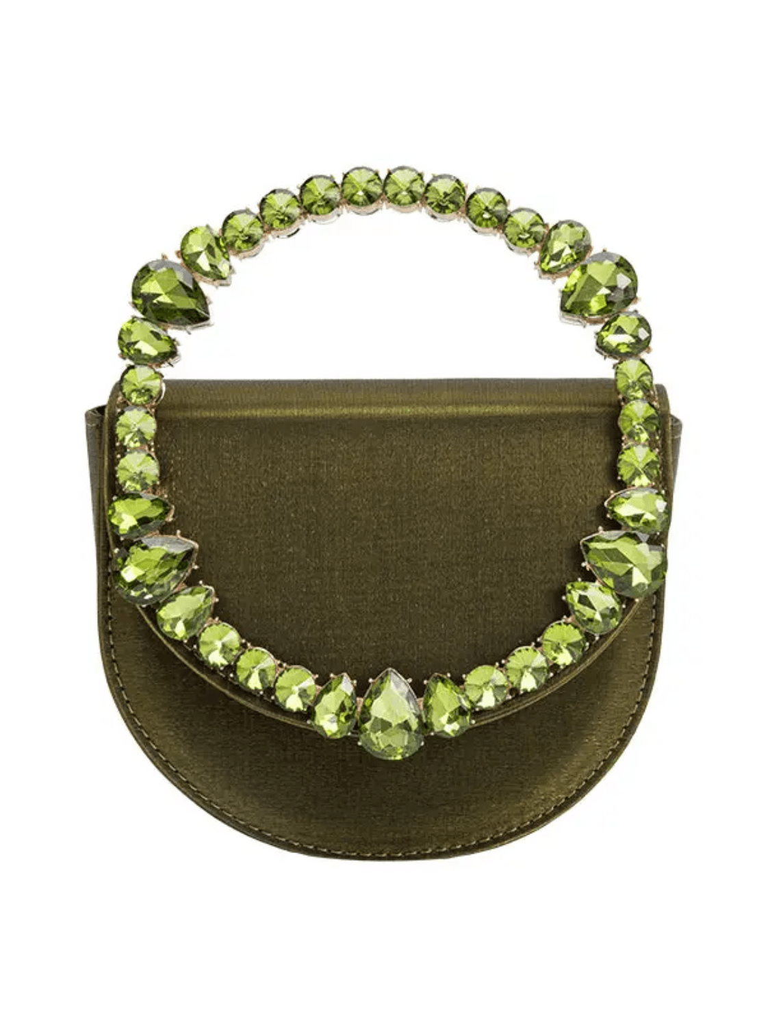 Trudie Satin Crystal Handle Bag - Swoon Boutique New Orleans