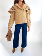 Twill Mini Trench Coat - Swoon Boutique New Orleans