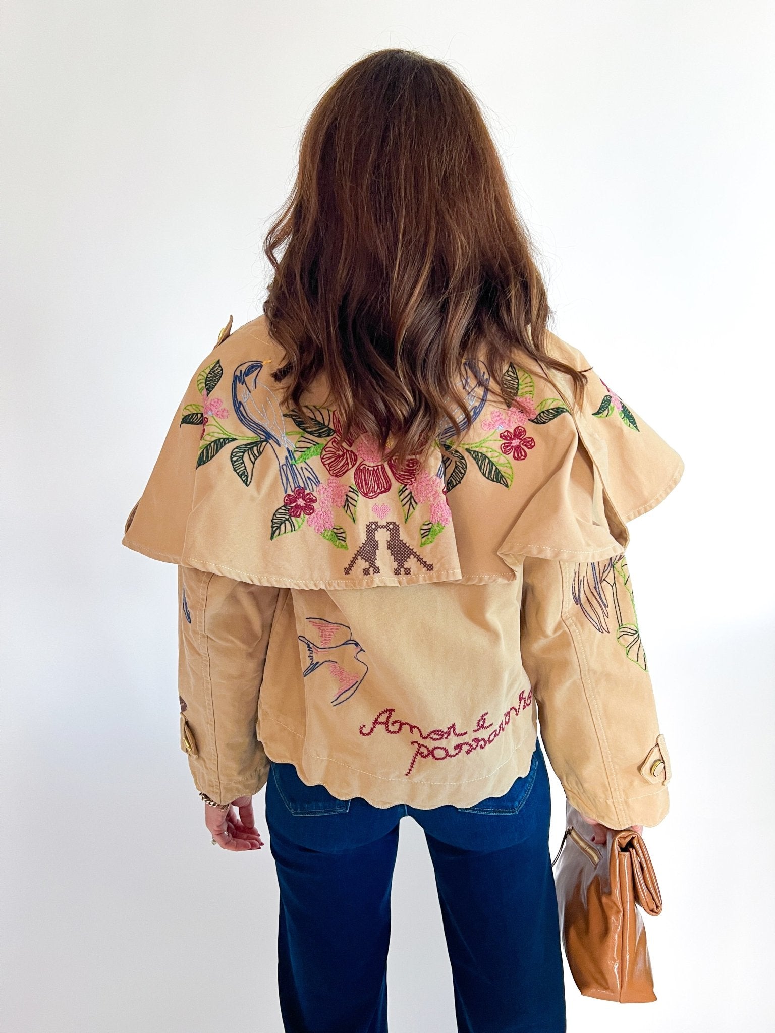 Twill Mini Trench Coat - Swoon Boutique New Orleans