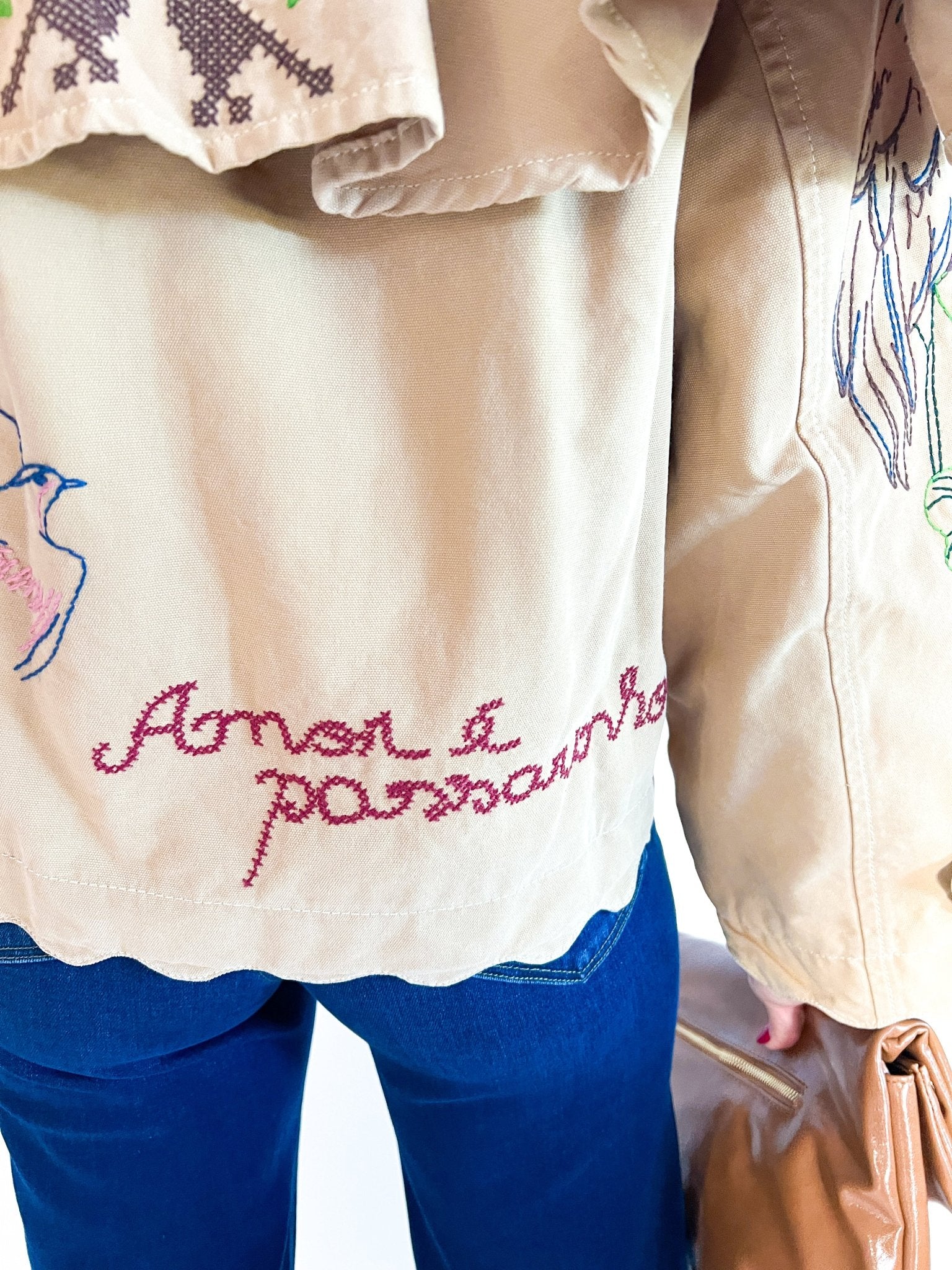Twill Mini Trench Coat - Swoon Boutique New Orleans