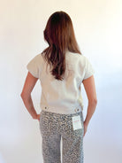Two Pocket Button Down Vest - Swoon Boutique New Orleans