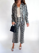 Victoria Faux Leather Jacket - Swoon Boutique New Orleans