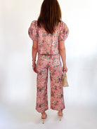 Vintage Floral Puff Sleeve Top - Swoon Boutique New Orleans