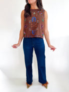 Viveka Beaded Sequin Tank Top - Swoon Boutique New Orleans