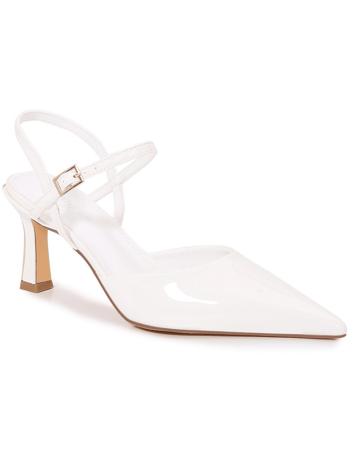 White Celine Heel - Swoon Boutique New Orleans