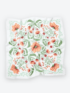 Floral print bandana with wild flora design