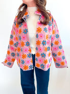 Wildflower Velvet Jacket - Swoon Boutique New Orleans