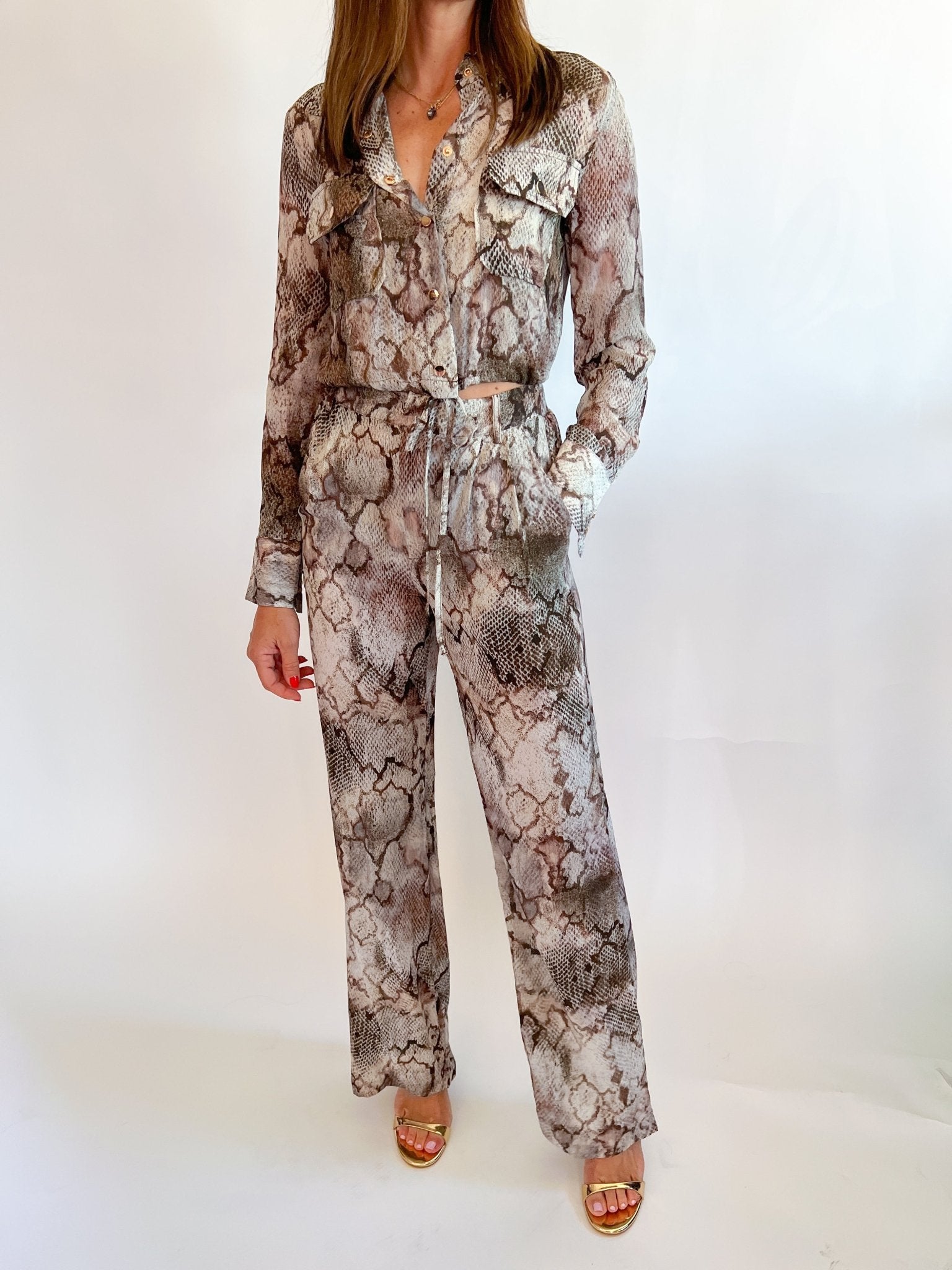 Willow Print Pants - Swoon Boutique New Orleans