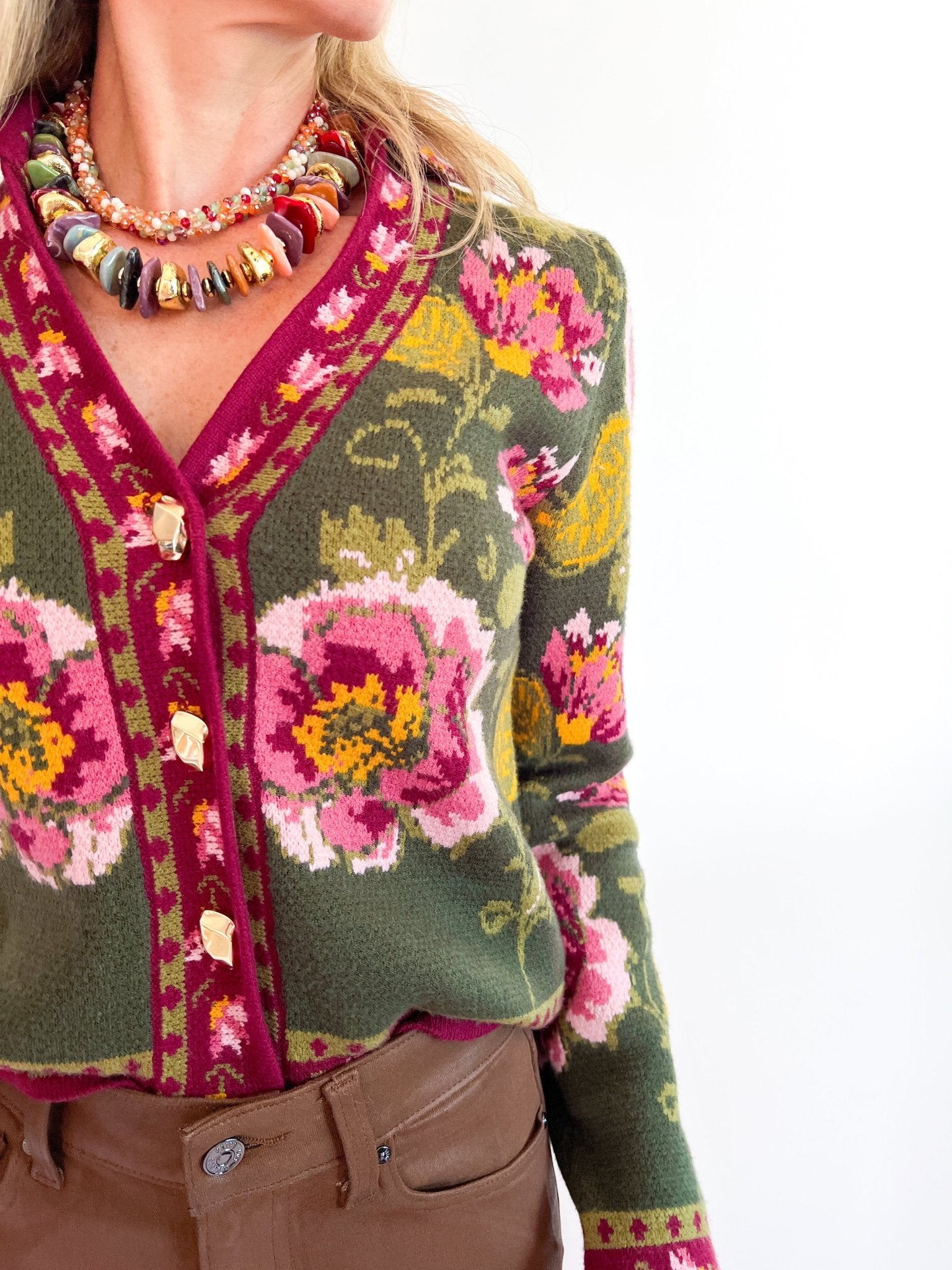 Woodland Bloom Cardigan - Swoon Boutique New Orleans