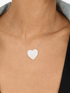 You Have My Whole Heart Pave Necklace 15' - Swoon Boutique New Orleans